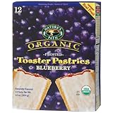 Nature'sPathOrganicToasterPastries,FrostedBlueberry,12-CountBoxes(Packof6)