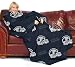 Carolina Panthers Adult Comfy Throw Blanket with Sleeves