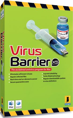 Intego VirusBarrier X5 - Macintosh