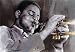 Dizzy Gillespie (Blowing Trumpet) Music Poster Print - 11 X 17