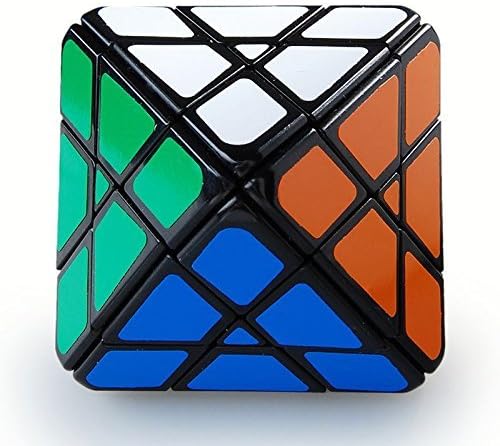Millionaccessories Octahedron 4x4 Puzzle Cube - Black(difficulty 9 of 10) by Millionaccessories