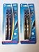 R-2 Roller Ball Pen, 2 Black Ink Plus 2 Blue Ink, Set of 4 Pens
