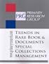 Trends in Rare Books & Documents Special Collections Management