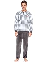 Basket Pijama Caballero Velour (Gris)