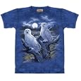 Snowy Owls T-shirt 100% Cotton TEENS and ADULTS Short Sleeve Shirt