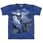Snowy Owls T-shirt 100% Cotton TEENS and ADULTS Short Sleeve Shirt
