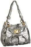 B. MAKOWSKY Melbourne Shopper,Pewter,one size