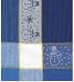 Waffle Weave 100% Cotton Snowman Christmas Dishtowel Blue 18" X 28" Set / 6