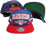 New York Rangers Diamond Blue/Red Two Tone Plastic Snapback Adjustable Snap Back Hat / Cap