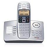 Verizon V400AM-1 DECT 6.0 Cordless Phone with Oversided Buttons and Enhanced Acoustics (Silver)