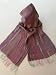 Silk Shaw, Wrap or Scarf in Pleated Design