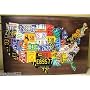 United States License Plate Map Print ~ Aaron Foster