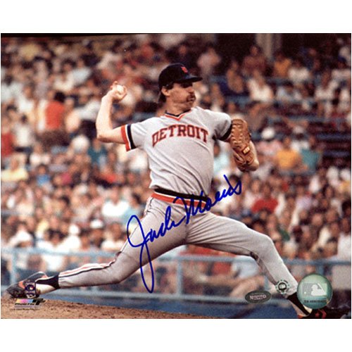 Jack Morris Detroit Tigers 8x10 Autographed Photograph