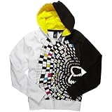 Fox Racing Vortex Rubix Youth Boys Front Fleece Hoody Zip Sportswear Sweatshirt