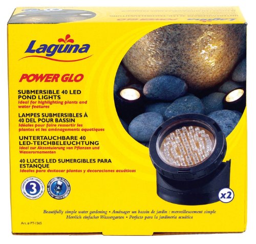 Laguna PowerGlo LED Mini Pond Light Kit with 2-Pack 40-Bulb LED Lights Laguna PowerGlo LED Mini Pond Light Kit with 2-Pack 40-Bulb LED Lights