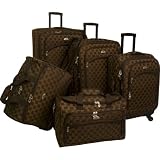 American Flyer Madrid 5 Piece Spinner Luggage Set