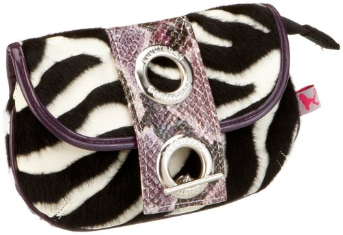 Poodlebags funky performance cosmetic small 0409I, Damen Kosmetiktasche, violett, 18x12x2