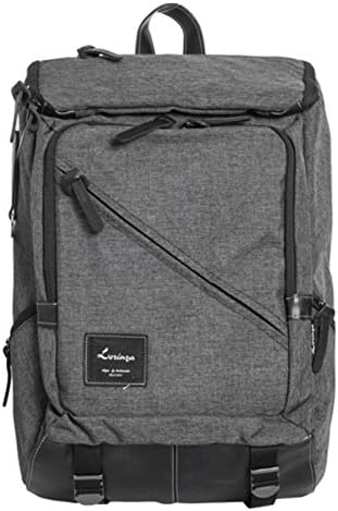 Korea Fashion Cross Line Backpack Bag School Business Travel Sport Couple (Dark Gray)