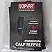 VIPER® Compression Calf Sleeve, Shin Guard & Splint Support - TruCore® 3-Layer Wicking, Non Slip Inner Bands - Basketball & Running (SINGLE)