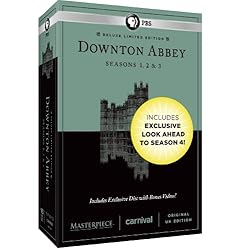 Masterpiece: Downton Abbey Seasons 1, 2 & 3 Deluxe Limited Edition (Amazon Exclusive Season 4 Bonus Features)