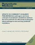 UPDATE ON COMMUNITY-ACQUIRED PNEUMONIA: New pathogens and new concepts in treatment Guidelines address the best methods for effectively treating the latest ... resistance. (Postgraduate Medicine)