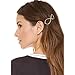 Susenstone Fashion Women Positive Infinity Gold Barrette Hairpin Hair Clip Headband