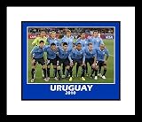 2010 Team Uruguay Framed 8x10 Photograph World Cup Starting Eleven