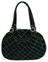 Vera Bradley Oh Baby Black Microfiber Tote