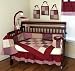 Nursery To Go Rusty Red 10 Piece Crib Set