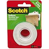 3M Scotch 114/DC Heavy Duty Mounting Tape, 1 x 50-Inch