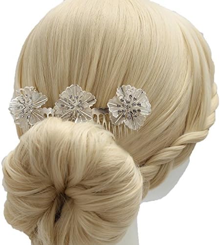 Femicuty Shiny and Fashion Diamond Wedding Bridal Hair Pieces Hair Vine (P7002)