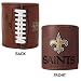 NIB New Orleans Saints NFL Pigskin Football Can Holder