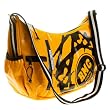 RMC Martin Ksohoh Red Monkey Company MKWS logo, amber shoulder/cyclist fashion bag