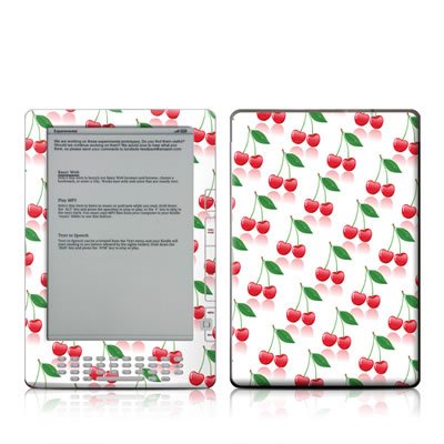 Cherry Design Protective Decal Skin Sticker for Amazon Kindle DX 9.7 inch E-Book Reader Image Cherry Design Protective Decal Skin Sticker for Amazon Kindle DX 9.7 inch E-Book Reader