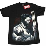  : MARVEL XMEN WOLVERINE BLOOD AND STEEL T SHIRT