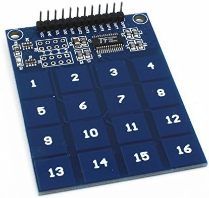 WYPH TTP229 4x4 16-channel Digital Touch Capacitive Touch Switch Sensor Module