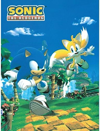 Sonic the Hedgehog &amp; Miles Tails Sega Game Micro Fiber Soft 50x60 Throw Blanket,Baby Blanket, Throw Blanket,Gift Blanket