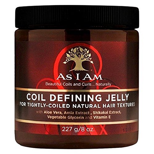 As I Am Coil Defining Jelly for Defining Tightly-coiled Natural Hair Textures 8oz (Pack of 6)