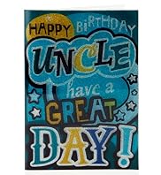 Uncle Flitter Text Birthday Card