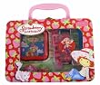 Strawberry Shortcake Clock n Watch Set w/ Strawberry Shortcake Tin Box