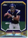 2011 Topps Chrome Rookie Recognition Football Card # RR-CP Christian Ponder Minnesota Vikings In Protective Display Case !