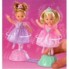 Barbie Spinning Ballerinas Kelly Dolls ~ Pink and Purple by Barbie