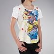 Jessie G. Women's Printed Scoop Neck Tee