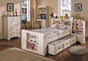 Youth 4pc All Wood Full Size Bedroom Set, #A4030F