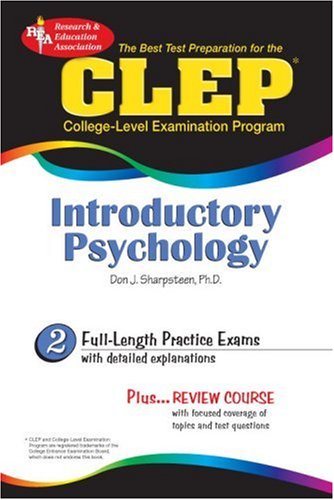 CLEP Introductory Psychology (REA) Test Preparation)