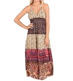 Romeo & Juliet Couture Floral Long Dress in Multicolored, Medium