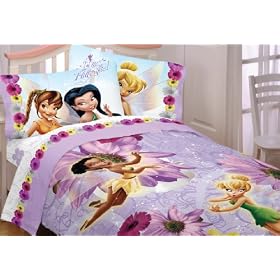 Tinkerbell Fairies Flitterific Comforter