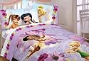 Tinkerbell Fairies Flitterific Twin Comforter