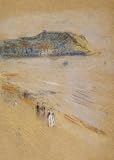 On The Beach Hastings by James Mcneill Whistler. Art Print GICLEE on CANVAS 15 inches width by 18 inches height. Highest Quality