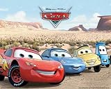 Cars - Autos wie wir - 4 Cars Disney Film Mini-Poster